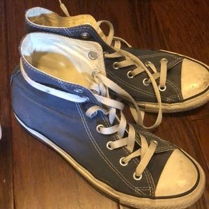Blue high tops